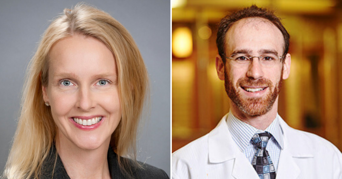 Dr. Lori Lebow of Gainesville Eye Associates and Dr. Benjamin Strauss