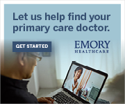 Emory Healthcare: Let us help find your primary care doctor.